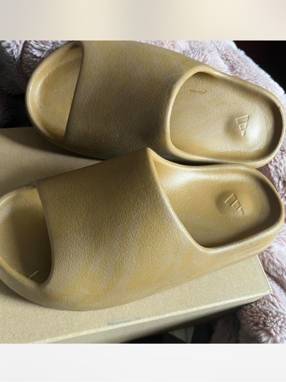 adidas Yeezy Slide in Mustard